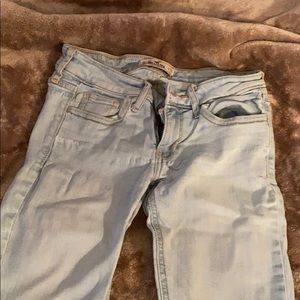 Light Denim Hollister Skinny Jeans
